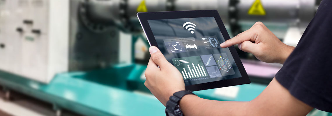 Une tablette industrielle