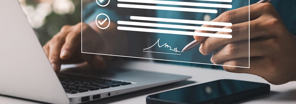 Signer un document pdf