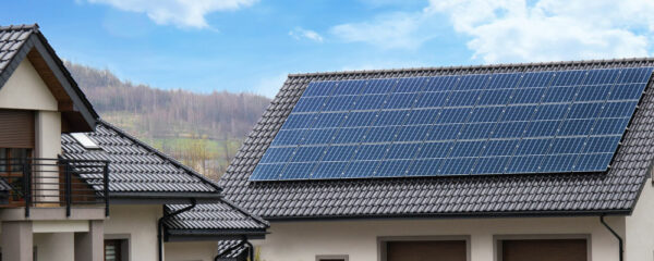panneau solaire sur toiture