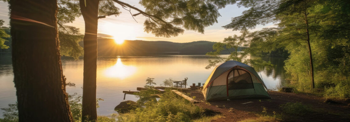 Camping en bord de mer